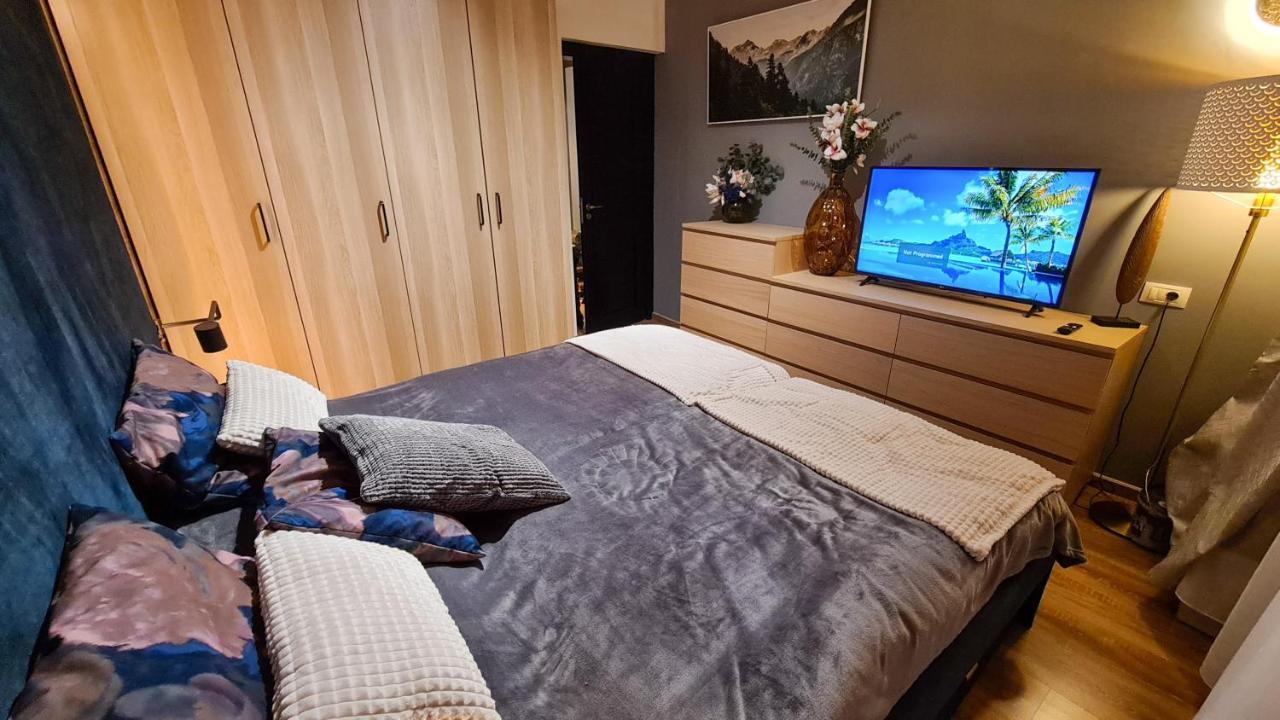 Apartmanica Double Room Apartment 101-12, Big Terrace, St Ivan Rilski 4 Star Spa Resort, บันสโก ภายนอก รูปภาพ