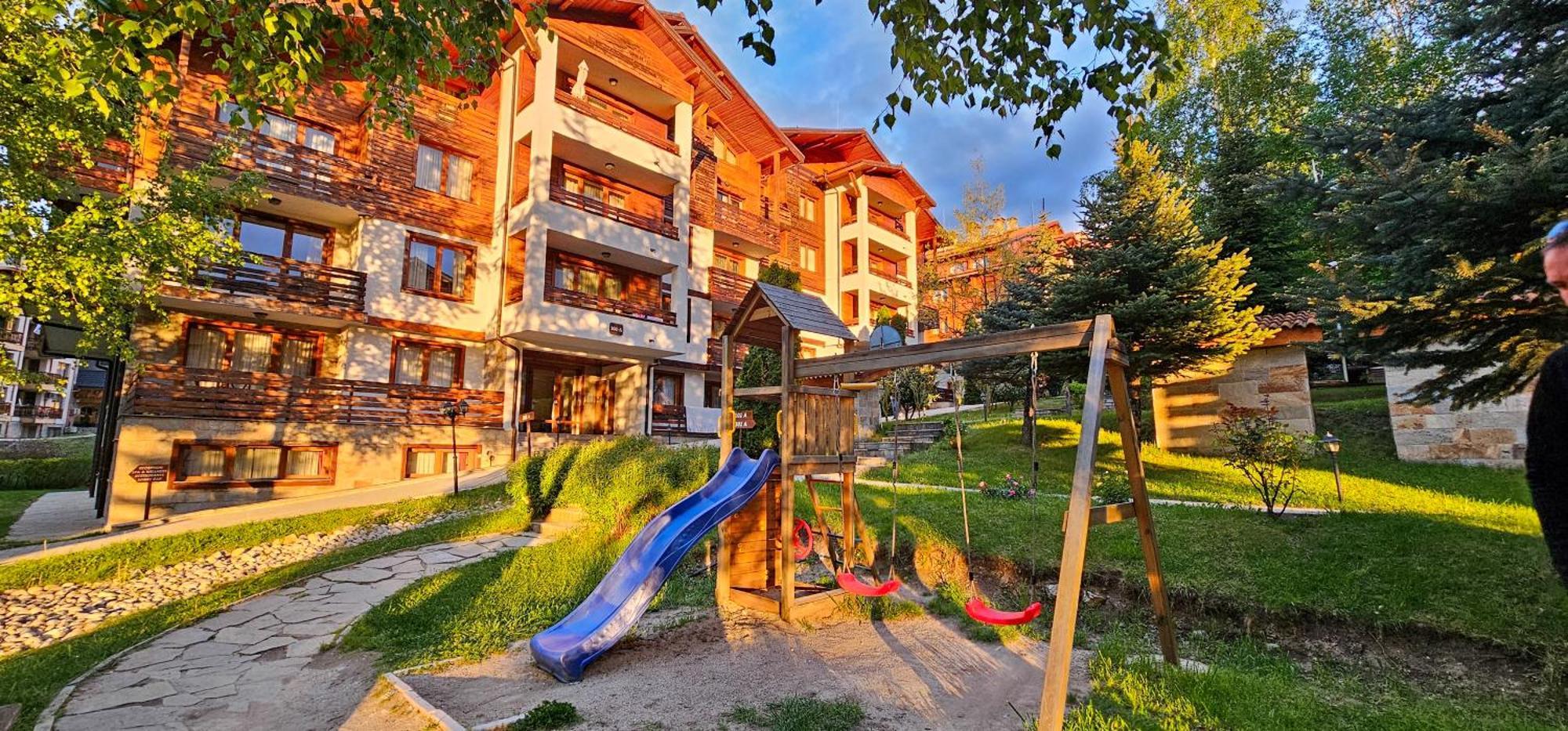 Apartmanica Double Room Apartment 101-12, Big Terrace, St Ivan Rilski 4 Star Spa Resort, บันสโก ภายนอก รูปภาพ